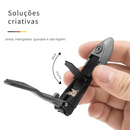 💅 CorteLimpo™ – Cortador de Unhas com Coletor e Lixa de Vidro Corte preciso, sem sujeira, com acabamento profissional.