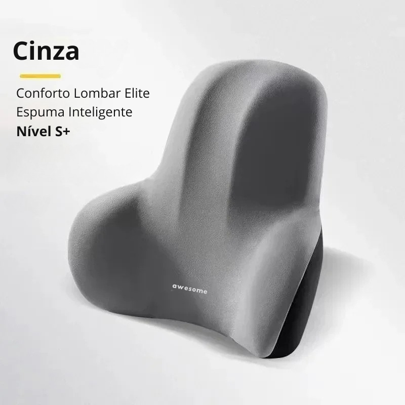 💺 PosturaZen™ – Almofada de Conforto Lombar Premium.Transforme seu assento em um espaço de bem-estar.