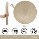 🍷 Estilo à Mesa™ – Conjunto Redondo de Proteção e Decoração Mais elegância, menos preocupação.