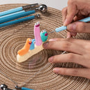 🖌️ ArtPonta™ – Conjunto de Estiletes de Bola para Texturas e Pontilhado Artístico Perfeito para pedras, argila e papel.