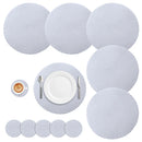 🍷 Estilo à Mesa™ – Conjunto Redondo de Proteção e Decoração Mais elegância, menos preocupação.