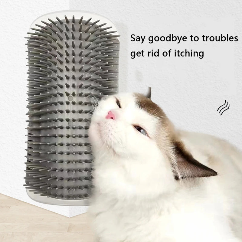 🐱 EscovaMiau™ – Escova de Autoestima Felina Mais conforto, menos pelos soltos e muito ronronar!