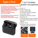 Ulanzi J12 Pro™ – Microfone de Lapela Sem Fio