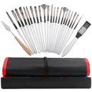 🎨 Toque de Artista – Kit com 24 Pincéis Profissionais Liberte o artista que existe em você!