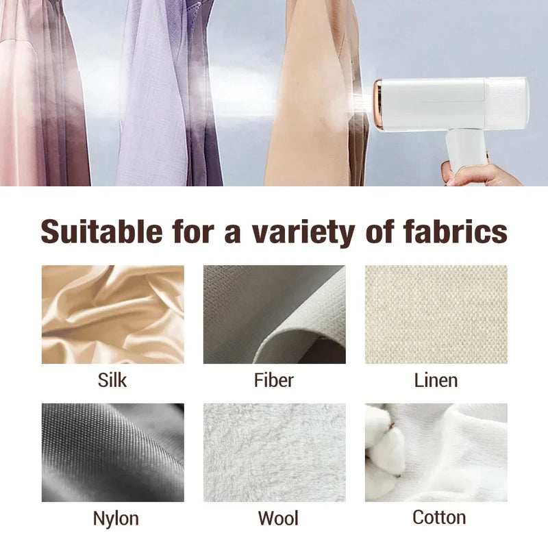 💨 VapoLook™ – Vaporizador Portátil para Roupas Impecáveis Sem amassados, sem esforço, em qualquer lugar!