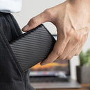 🛡️ Cartão Seguro™ – Porta-Cartões com Bloqueio RFID e Fecho Magnético A solução definitiva contra roubos digitais.